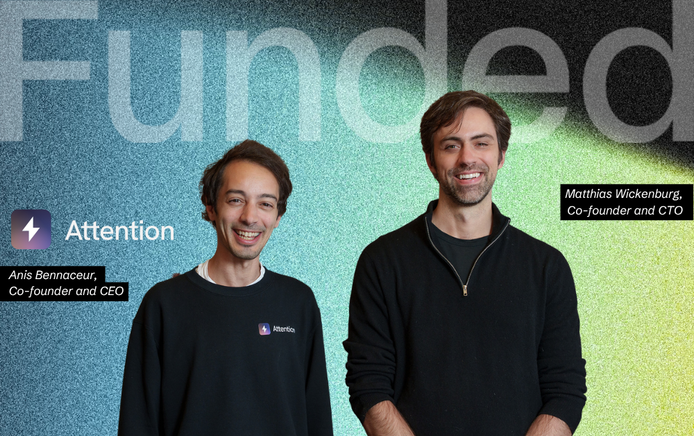Funded: Attention raises $30M as AI sales software shifts from note-taking to action