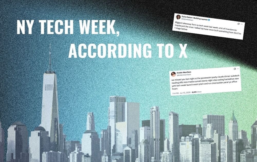 Overheard on X: New York Tech Week